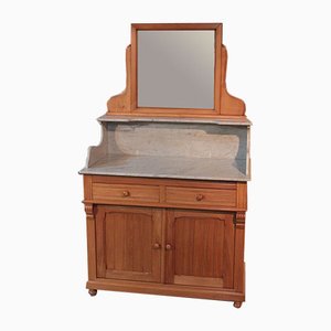 Vintage Beech Bathroom Furniture, 1920s