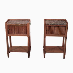 Table de Chevet Antique en Noyer