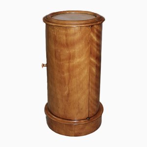 Table de Chevet Antique Cylindrique