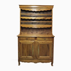Mueble estilo Luis XV antiguo de madera de cerezo