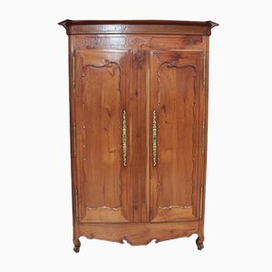 Armoire Style Louis XV Antique en Bouleau