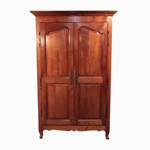 Antique Birch and Cherry Wardrobe