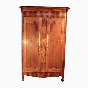 Antique Louis XV Style Cherry Armoire