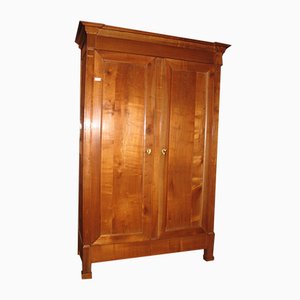 Antique Directoire Style Birch Wardrobe