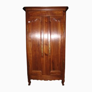 Small Antique Louis XV Cherrywood Wardrobe