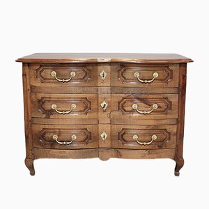 Coiffeuse Antique en Noyer et en Pin