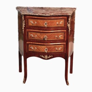 Commode Style Louis XV Vintage en Marqueterie