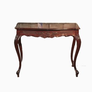 Antique Rosewood Console Table