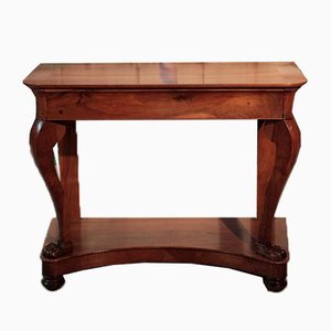 Antique Walnut Console Table