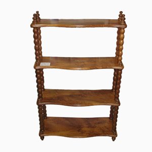 Antique Louis Philippe Walnut Shelf, 1850s