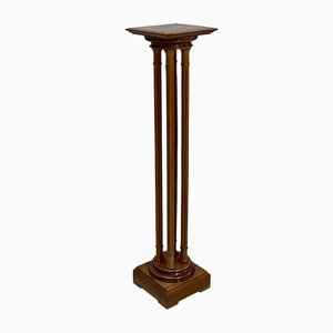 Colonne Style Louis XVI Vintage en Noyer, 1920s