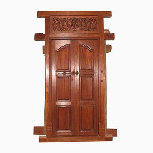 Antique Teak Colonial Door