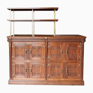 Vintage Oak Cooler Cabinet, 1920s