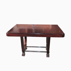 Vintage Mahogany Extendable Dining Table