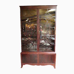 Mueble inglés vintage de chapa de caoba