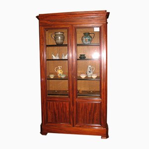 Credenza antica in mogano e quercia