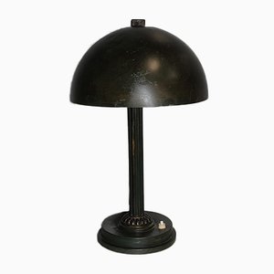 Lampe de Bureau Cloche Vintage en Métal, 1920s