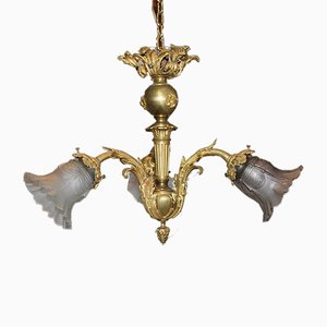 Antique Bronze Chandelier