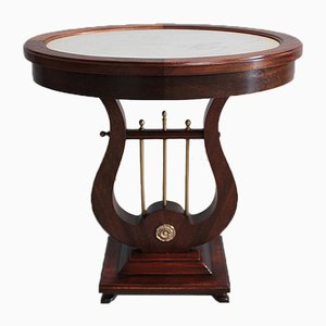 Mesa de centro Lyre vintage