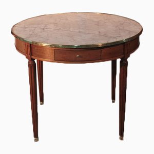 Antique Louis XVI Style Mahogany Bouillotte Coffee Table
