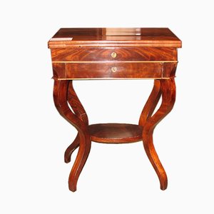 Antique Mahogany Veneer Coffee Table