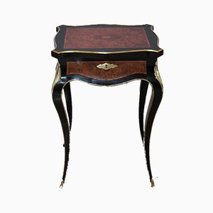 Louis XV Tisch aus ebonisiertem Holz, 19. Jh.