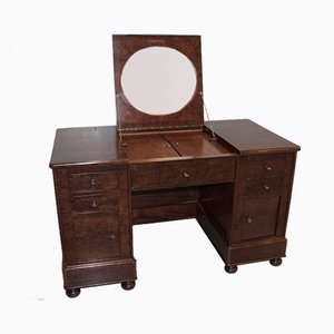 Bureau Antique en Acajou et Chêne