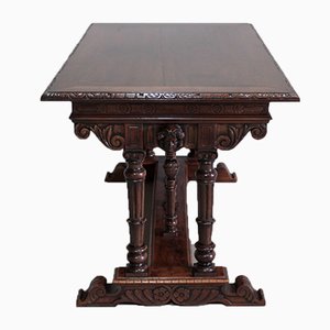 Mesa auxiliar estilo renacentista vintage