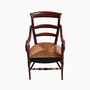 Antique Birch Armchair