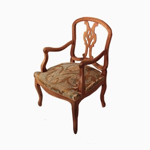 Antique Walnut Armchair