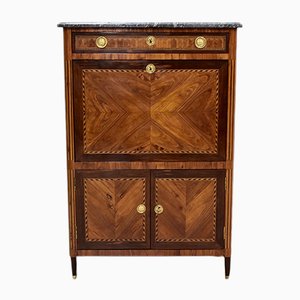 Antique Rosewood Marquetry Secretaire
