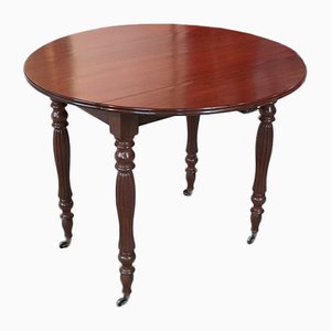 Antique Louis Philippe Mahogany Dining Table