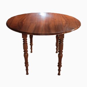Petite Table Louis-Philippe Ancienne en Noyer