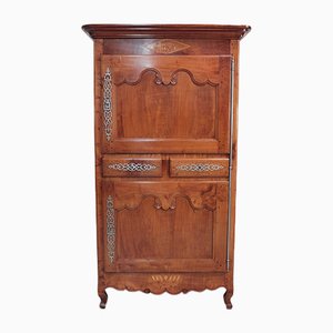 Antique Louis XV Style Cherrywood Cabinet