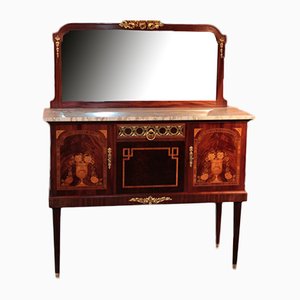 Vintage Rosewood and Mahogany Dressing Table