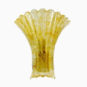 Glass Shell-Shaped Sconce from Doria Leuchten, 1960s