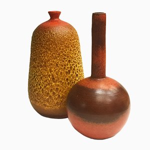 Handmade Vases by José Arellano Castelló for Arellano, 1970s, Set of 2