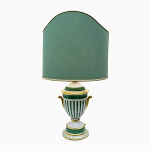 Italian Gold-Plated Table Lamp from Le Porcellane, 1990s