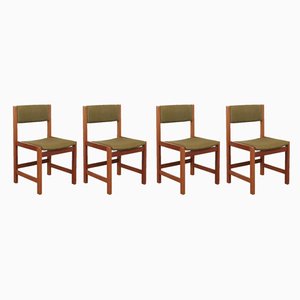 Mid-Century Swedish Teak Dining Chairs, Set of 4