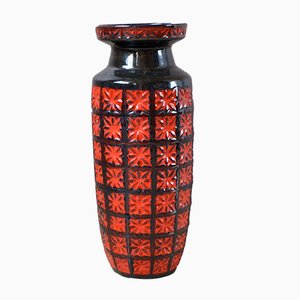 Große Fat Lava Vase von Scheurich, 1960er