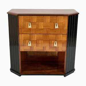 French Rosewood Marquetry Dresser, 1930s
