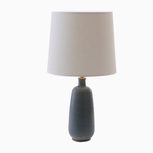 Swedish Stoneware Table Lamp by Erich & Ingrid Triller for Tobo, 1950s