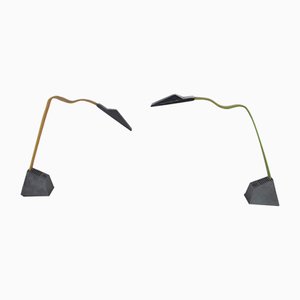 Lampes de Bureau Alberto par Fraser Sim pour Stilnovo, 1980s, Set de 2