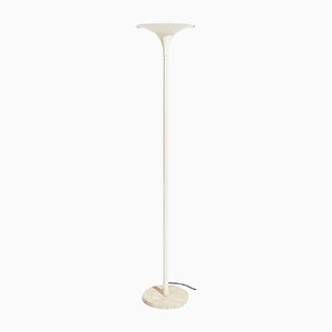 Lámpara de pie italiana con base de mármol, años 70