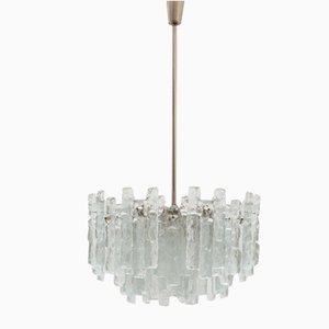 Large Austrian Soria Chandelier by J. T. Kalmar for Kalmar, 1968