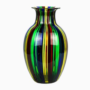 Vaso in vetro di Murano soffiato multicolore di Urban per Made Murano Glass, 2019