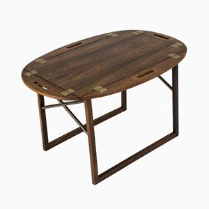 Rosewood Tray Coffee Table by Svend Langkilde for Langkilde Møbler, 1950s