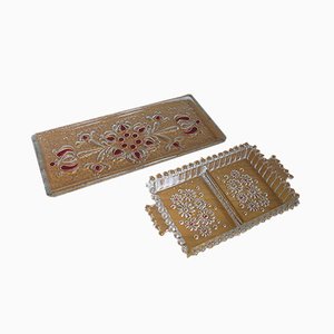 Kuchenteller Set von Walther, 1970er, 2er Set