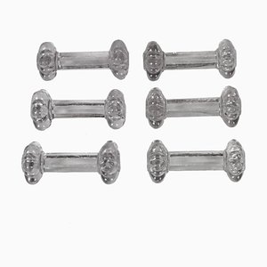 Italienisches Glasbesteck, 1920er, 6er Set