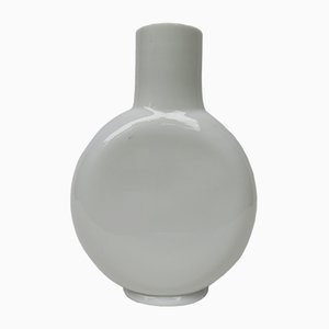 Französische Vase aus Opalglas, 1950er